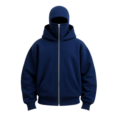 Ski Mask Zip Hoodie | Unisex