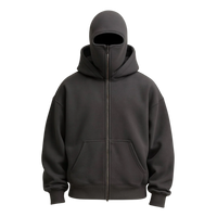 Ski Mask Zip Hoodie | Unisex